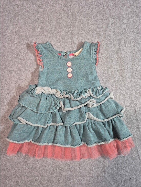 Matilda Jane Other - Matilda Jane Baby Girls Tiered Ruffle Tulle Dress 3-6M